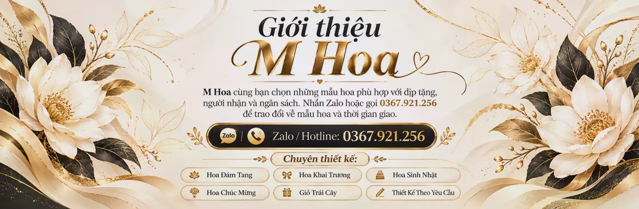 Ảnh bìa Shop hoa tươi Phường Kim Thanh Ninh Bình - Để lời nhắn thêm dịu dàng